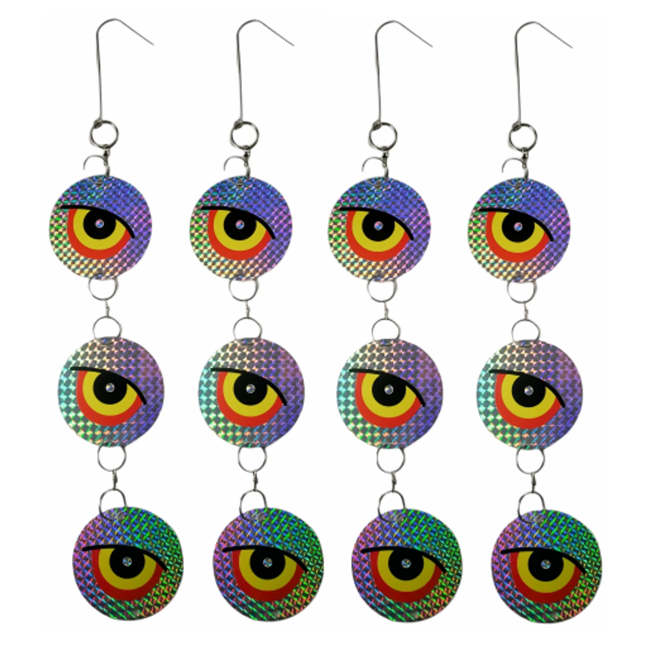 Dalen Guard'n Eye® Full Spectrum Reflective Hanging Disks, 4pk 3 Dalen Guard'n Eye® Full Spectrum Reflective Hanging Disks, 4pk