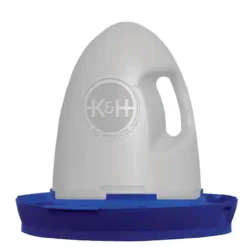Poultry Waterer Blue, 2.5 Gal