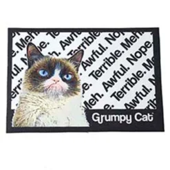 Petrageous Grumpy Cat Non-Slip Placemat, Picture