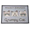 Petrageous Grumpy Cat Midly Amused Non-Slip Placemat -Garden Supplies Sales 2024 media 29398.1626721912