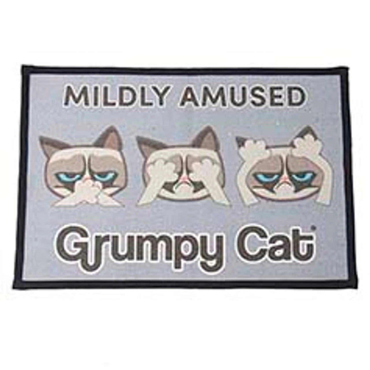 Petrageous Grumpy Cat Midly Amused Non-Slip Placemat 3 Petrageous Grumpy Cat Midly Amused Non-Slip Placemat