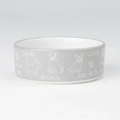 Petrageous Playful Pet Eat, Drink, And Bark, 2 Cup