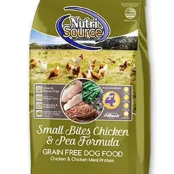 NutriSource Grain Free Small Bites Chicken & Pea