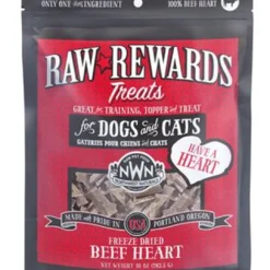 Northwest Naturals Freeze-Dried Beef Hearts, 3z
