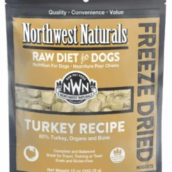 Northwest Naturals Freeze-Dried Turkey Nuggets, 12z