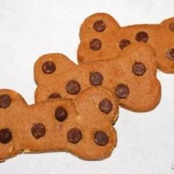 Doggy Decadents Peanut Butter Carob Chip Bones, 6oz