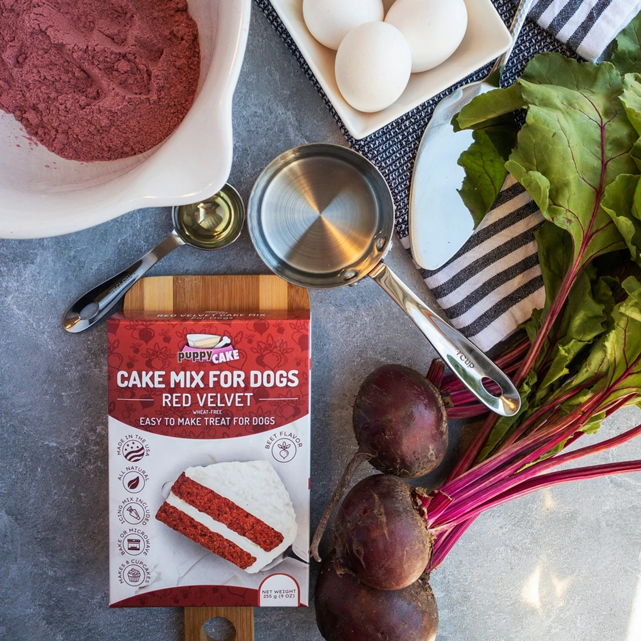 Puppy Cake Mix - Red Velvet (wheat-free) 5 Puppy Cake Mix - Red Velvet (wheat-free) - Image 3