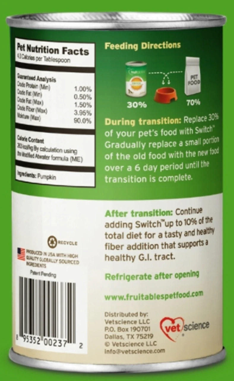 Fruitable Switch Pumpkin, 15z 4 Fruitable Switch Pumpkin, 15z - Image 2