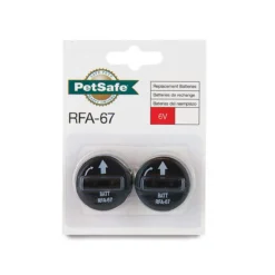 PetSafe RFA-67 6-Volt Replacement Battery, 2-Pack