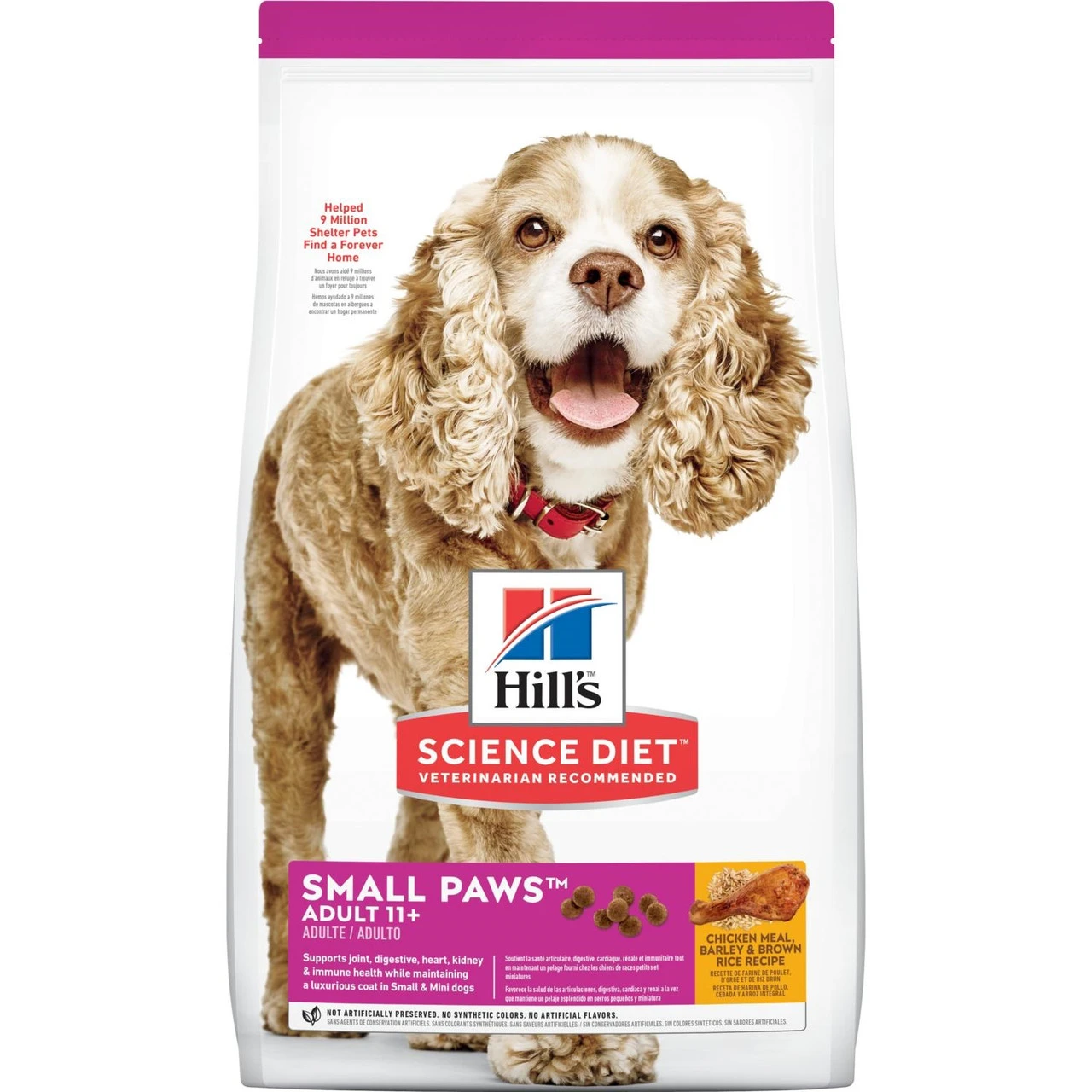 Science Diet Adult 11+ Small Paws Chicken & Barley 3 Science Diet Adult 11+ Small Paws Chicken & Barley