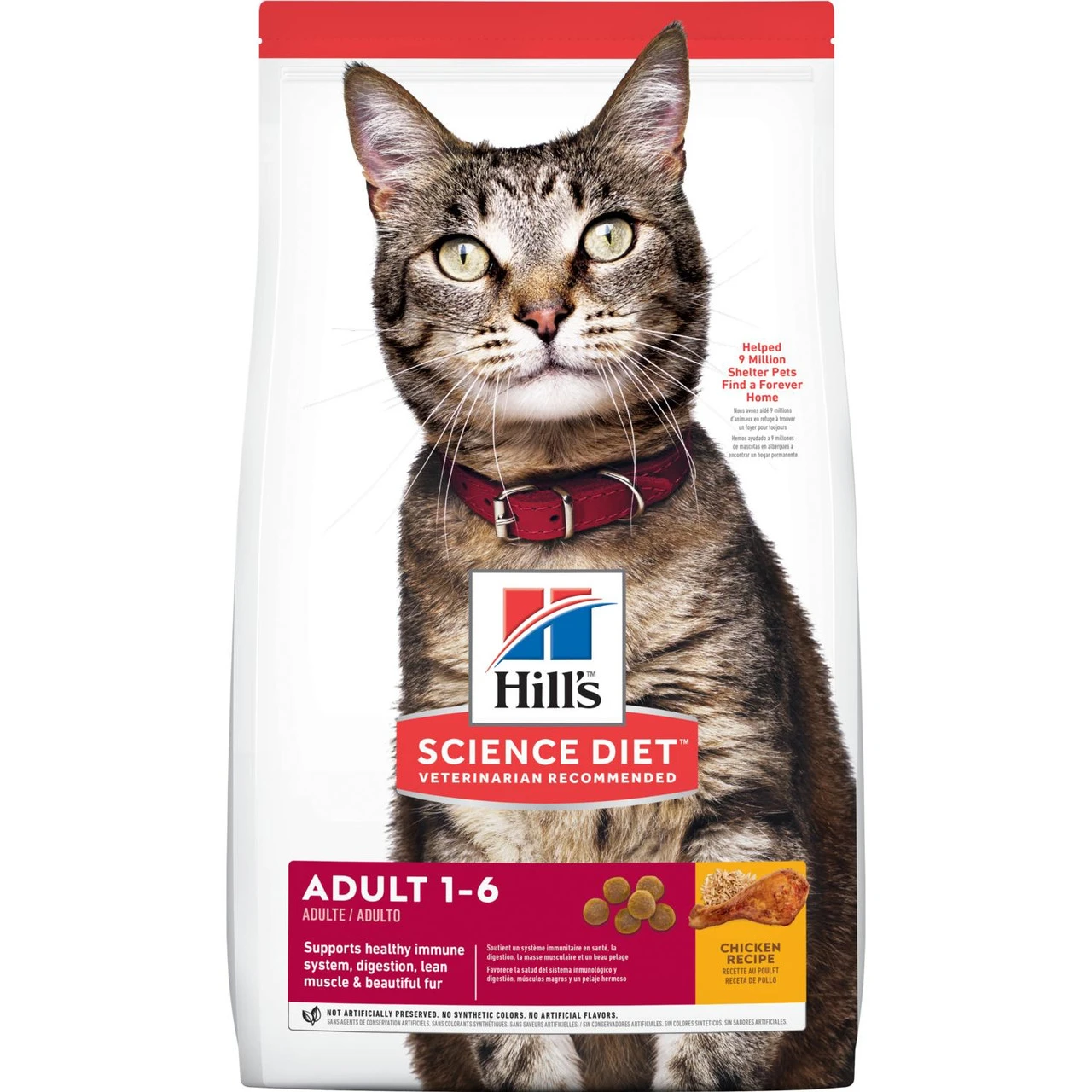 Science Diet Adult Cat 1-6 Years Chicken, 4lb 3 Science Diet Adult Cat 1-6 Years Chicken, 4lb