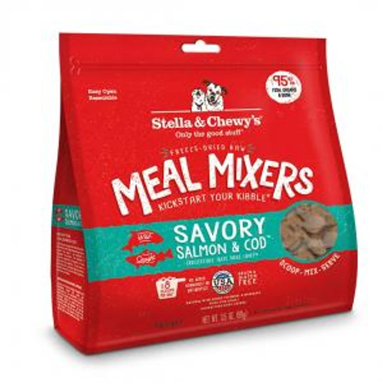 Stella And Chewy's Savory Salmon & Cod Meal Mixers