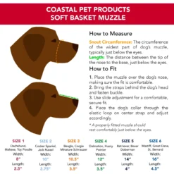 Coastal Soft Basket Muzzle -Garden Supplies Sales 2024 tkz94btkferrn3bf52qx 75757.1633137114
