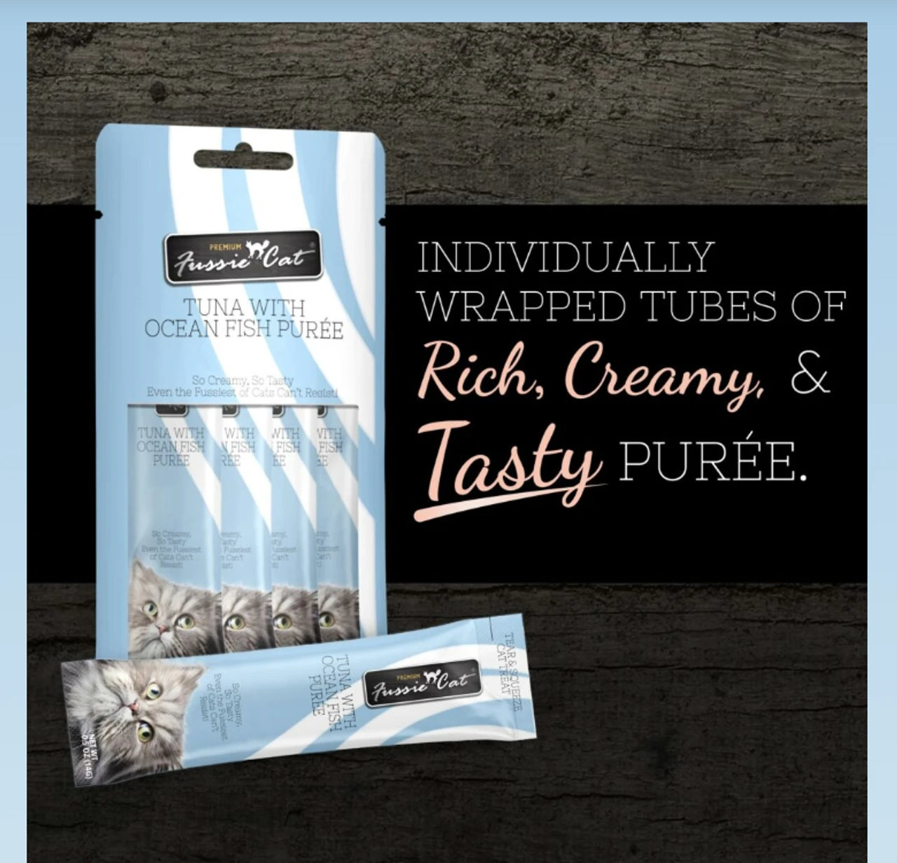 Fussie Cat Tuna/Ocean Fish, 4ct 3 Fussie Cat Tuna/Ocean Fish, 4ct