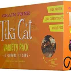 Tiki Cat Grill Variety Pack, 12 Pack