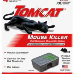 Tomcat Mouse Killer II Disposable Bait Station, 4pk