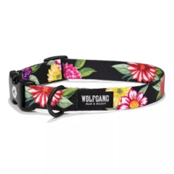 Coastal Wolfgang DarkFloral Dog Collar