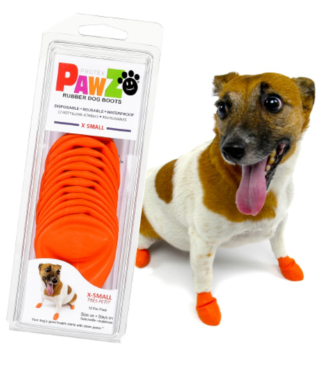 Pawz Rubber Dog Booties 5 Pawz Rubber Dog Booties - Image 3